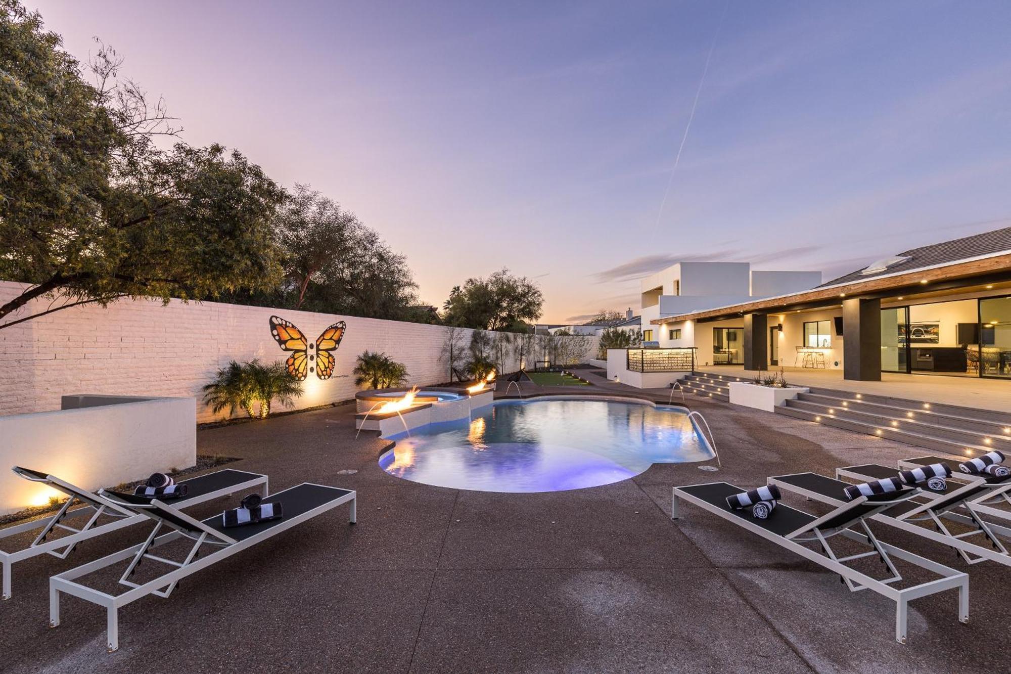 Luxury Micro-Resort, Theater, Sauna, Heated Pool Phoenix Extérieur photo