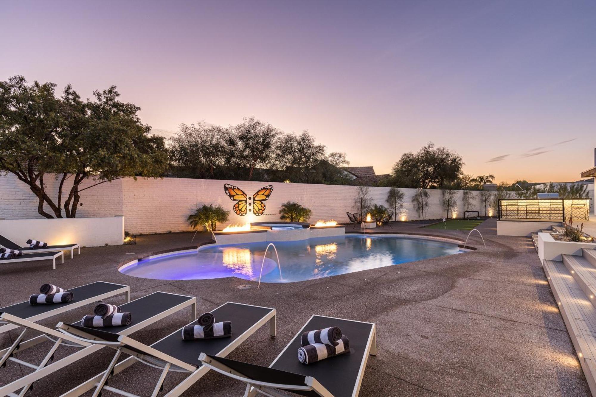Luxury Micro-Resort, Theater, Sauna, Heated Pool Phoenix Extérieur photo